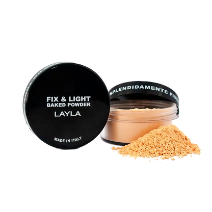 FIX AND LIGHT BAKED POWDER - LAYLA Cosmetics