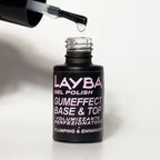 LAYBA GEL POLISH GUMEFFECT BASE & TOP - LAYLA Cosmetics
